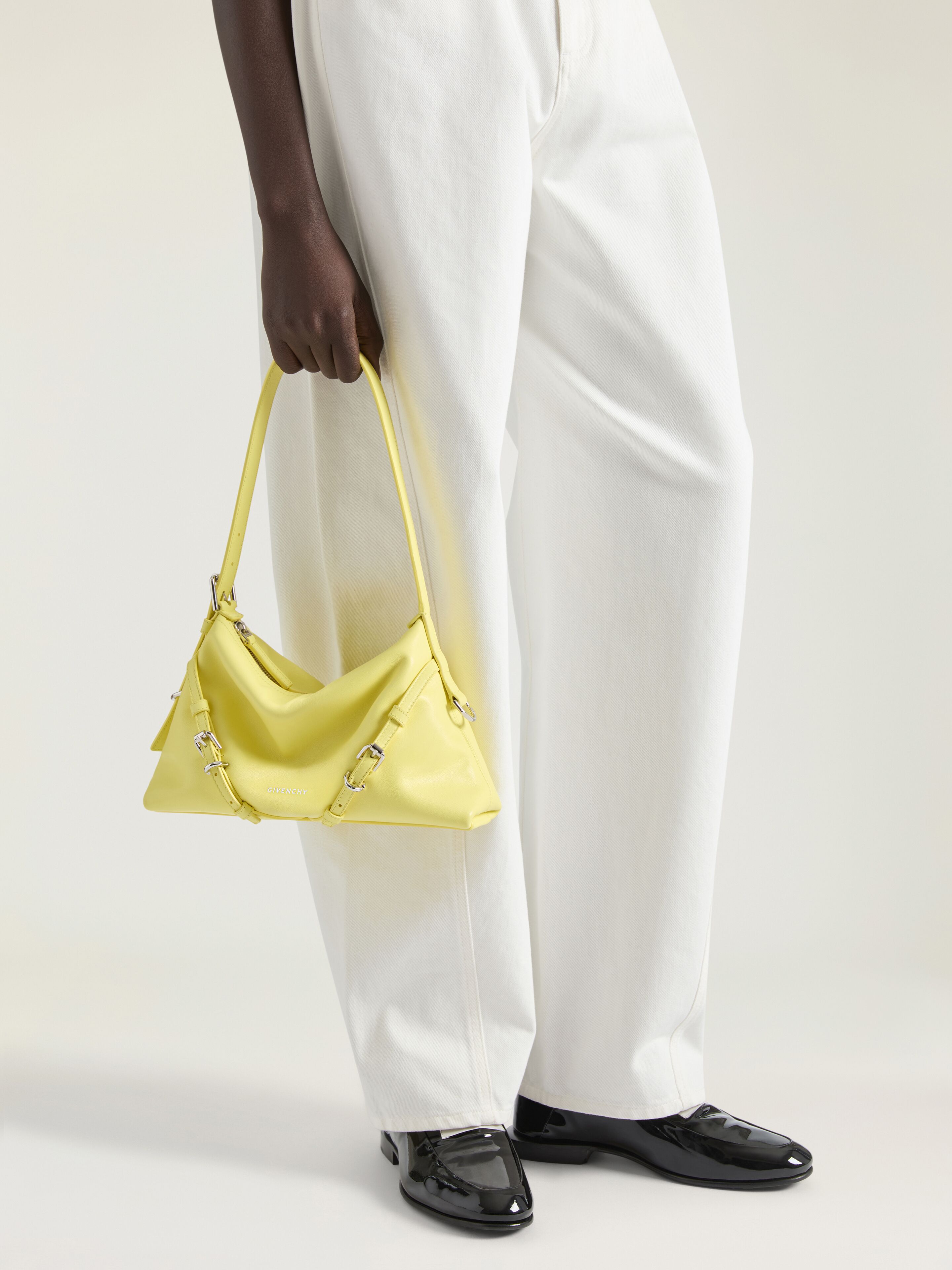 Mini Voyou bag in shiny leather